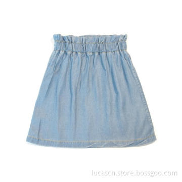 Women's Casual  Mini Denim Skirt
